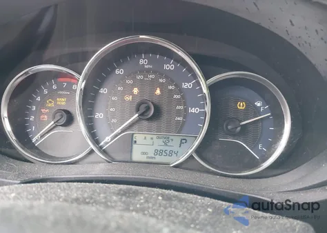 2016 Toyota Corolla Le из США, поврежденный, VIN 2T1BURHE3GC524714